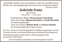 eine Anzeige