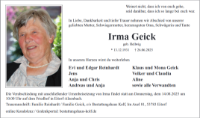 eine Anzeige